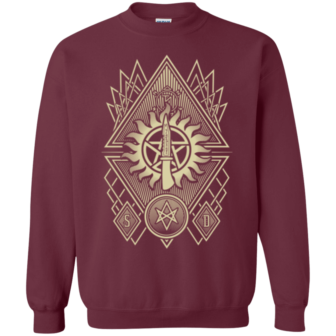 Sweatshirts Maroon / Small Winchester Association Crewneck Sweatshirt