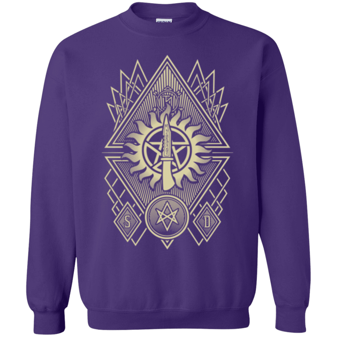 Sweatshirts Purple / Small Winchester Association Crewneck Sweatshirt