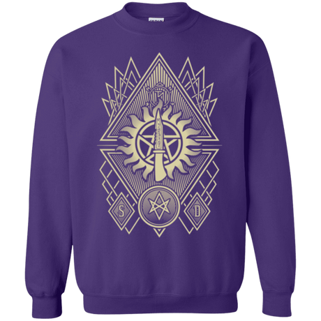 Sweatshirts Purple / Small Winchester Association Crewneck Sweatshirt
