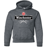Sweatshirts Dark Heather / YS Winchester Beer Youth Hoodie