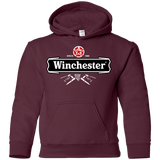 Sweatshirts Maroon / YS Winchester Beer Youth Hoodie