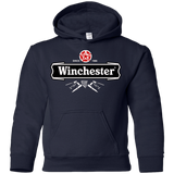 Sweatshirts Navy / YS Winchester Beer Youth Hoodie