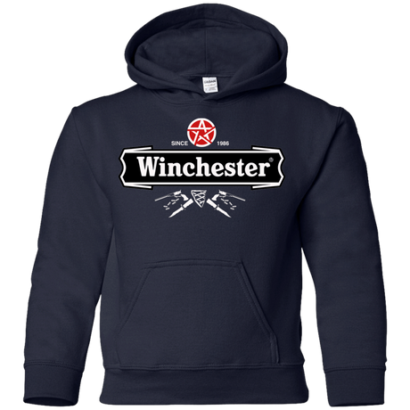 Sweatshirts Navy / YS Winchester Beer Youth Hoodie