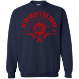 Sweatshirts Navy / Small Winchester bros Crewneck Sweatshirt