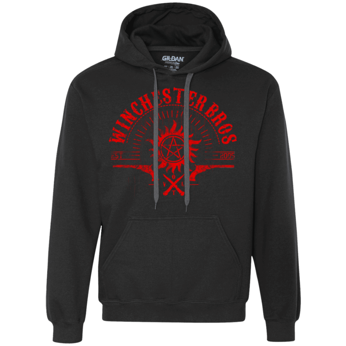 Sweatshirts Black / Small Winchester bros Premium Fleece Hoodie