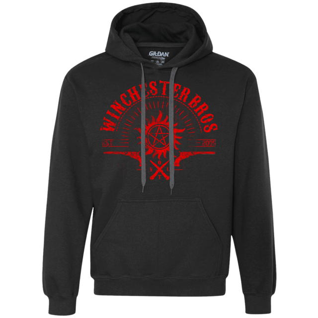 Sweatshirts Black / Small Winchester bros Premium Fleece Hoodie