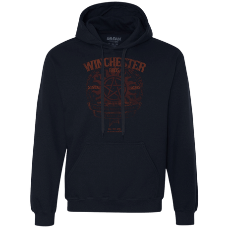 Sweatshirts Navy / Small Winchester Bros Premium Fleece Hoodie