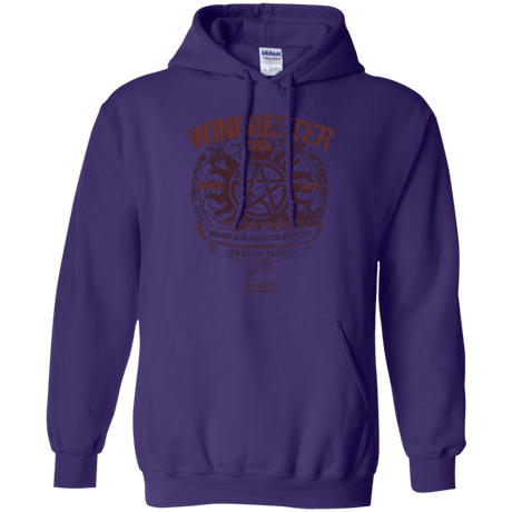 Sweatshirts Purple / Small Winchester Bros Pullover Hoodie
