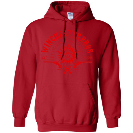 Sweatshirts Red / Small Winchester bros Pullover Hoodie