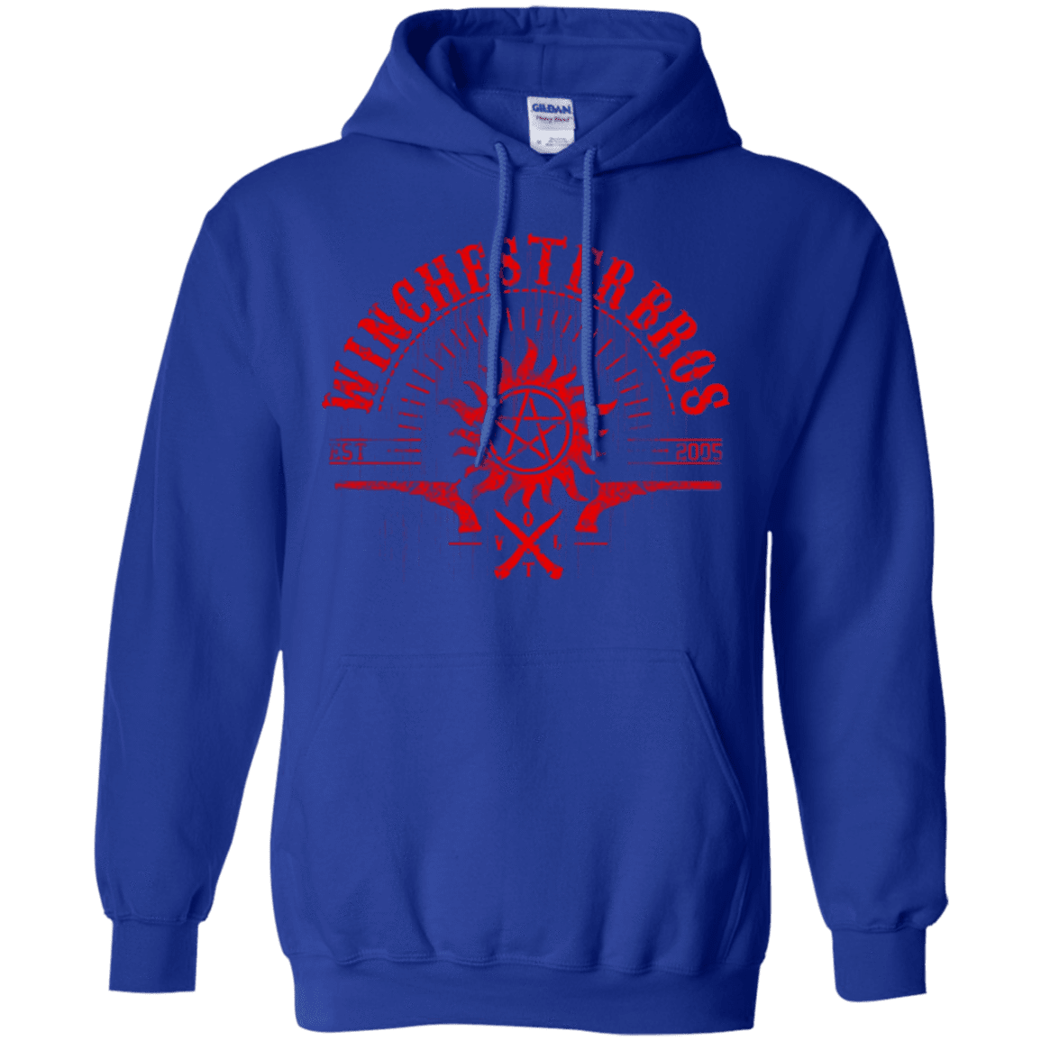 Sweatshirts Royal / Small Winchester bros Pullover Hoodie