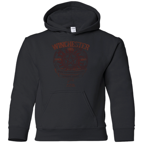Sweatshirts Black / YS Winchester Bros Youth Hoodie