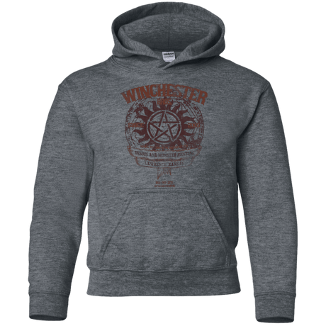 Sweatshirts Dark Heather / YS Winchester Bros Youth Hoodie
