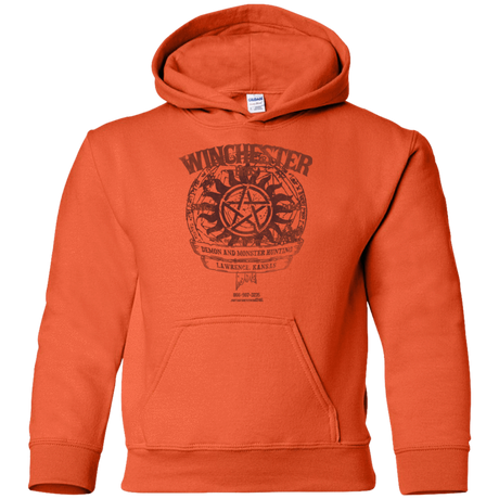 Sweatshirts Orange / YS Winchester Bros Youth Hoodie