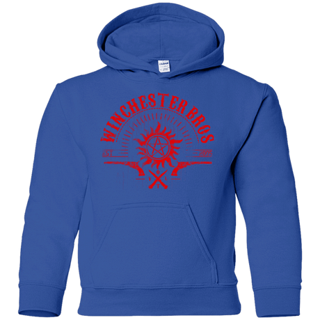 Sweatshirts Royal / YS Winchester bros Youth Hoodie