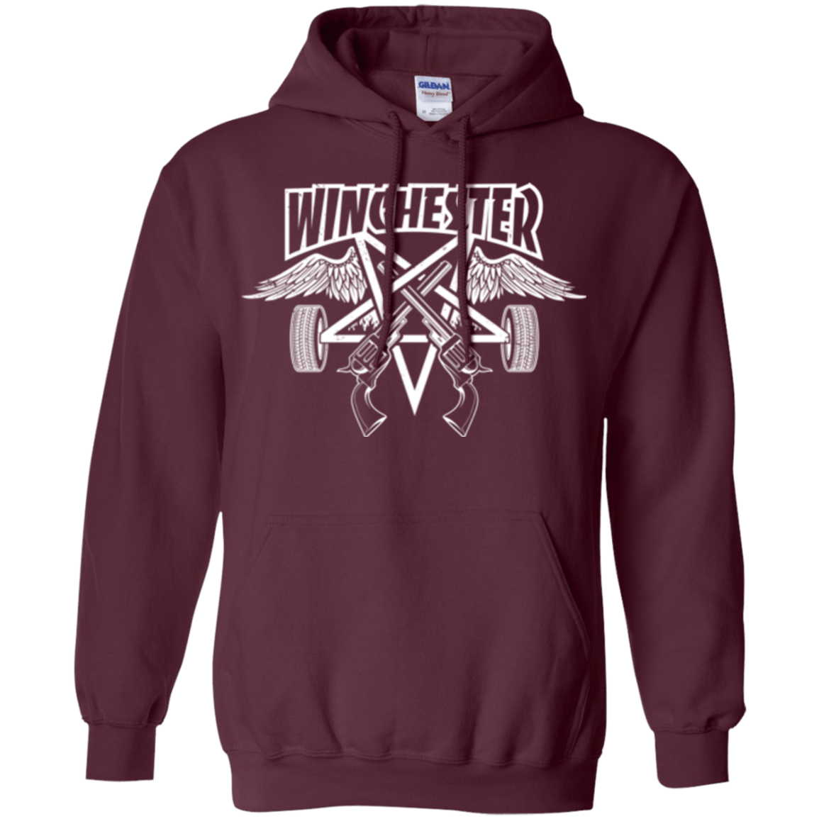 Sweatshirts Maroon / Small WINCHESTER Pullover Hoodie