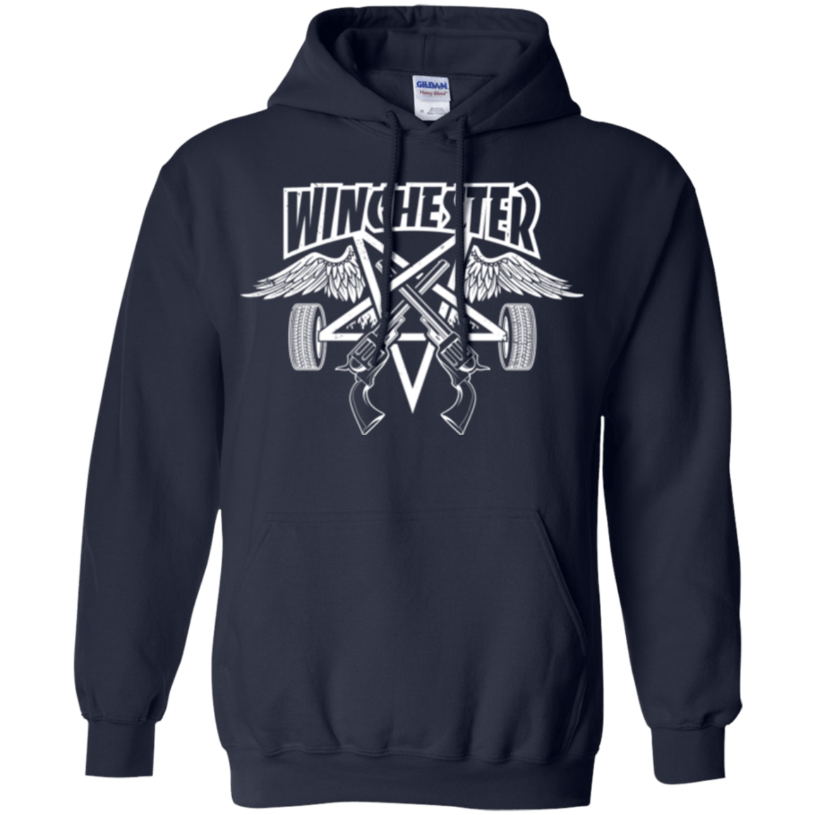 Sweatshirts Navy / Small WINCHESTER Pullover Hoodie
