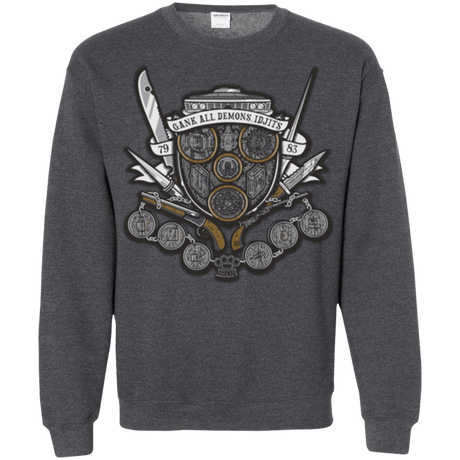 Sweatshirts Dark Heather / Small Winchester's Crest Crewneck Sweatshirt