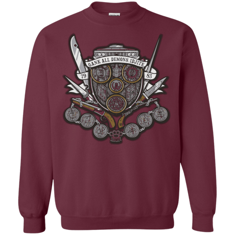 Sweatshirts Maroon / Small Winchester's Crest Crewneck Sweatshirt