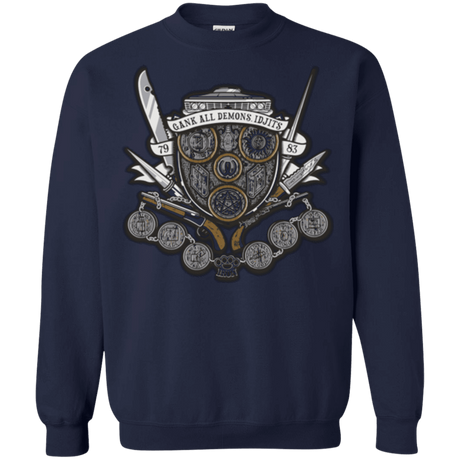 Sweatshirts Navy / Small Winchester's Crest Crewneck Sweatshirt