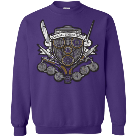 Sweatshirts Purple / Small Winchester's Crest Crewneck Sweatshirt