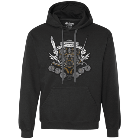 Sweatshirts Black / Small Winchester's Crest Premium Fleece Hoodie