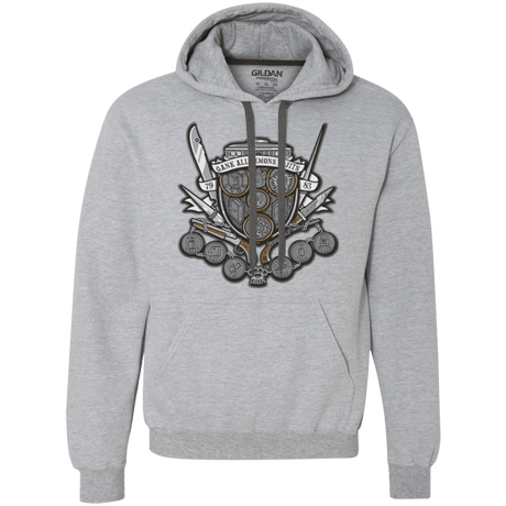 Sweatshirts Sport Grey / Small Winchester's Crest Premium Fleece Hoodie