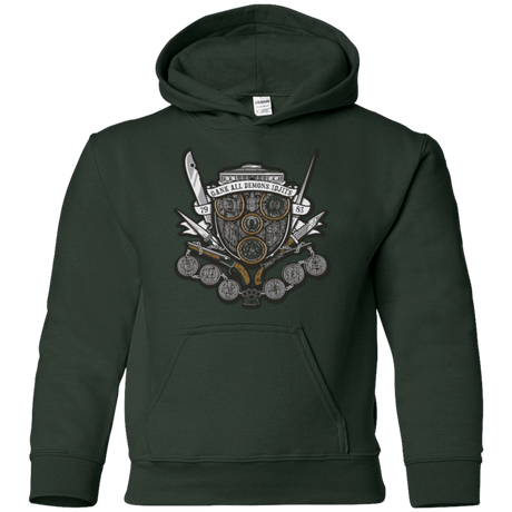 Sweatshirts Forest Green / YS Winchester's Crest Youth Hoodie