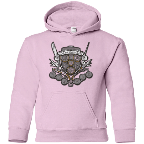 Sweatshirts Light Pink / YS Winchester's Crest Youth Hoodie