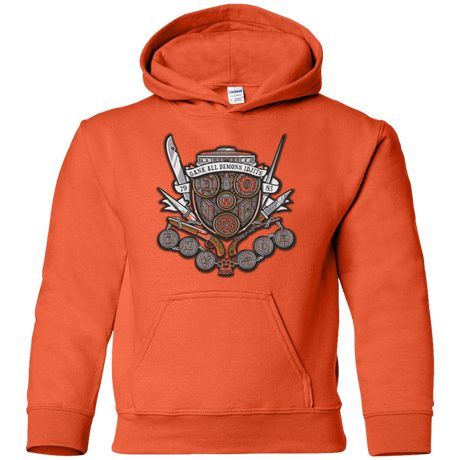 Sweatshirts Orange / YS Winchester's Crest Youth Hoodie