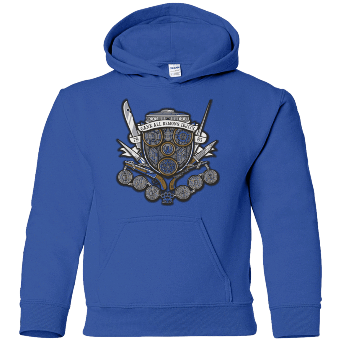 Sweatshirts Royal / YS Winchester's Crest Youth Hoodie