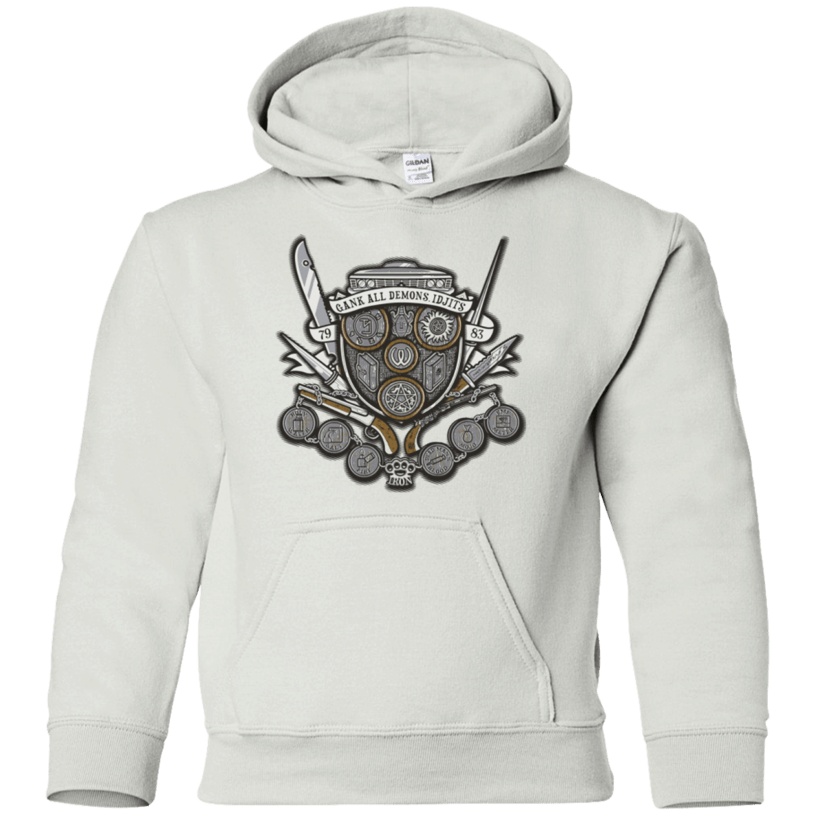 Sweatshirts White / YS Winchester's Crest Youth Hoodie