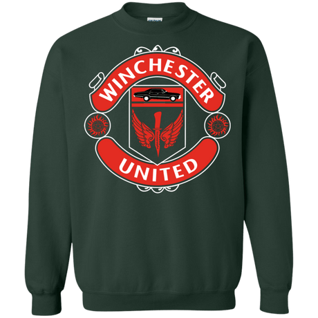 Sweatshirts Forest Green / S Winchester United Crewneck Sweatshirt