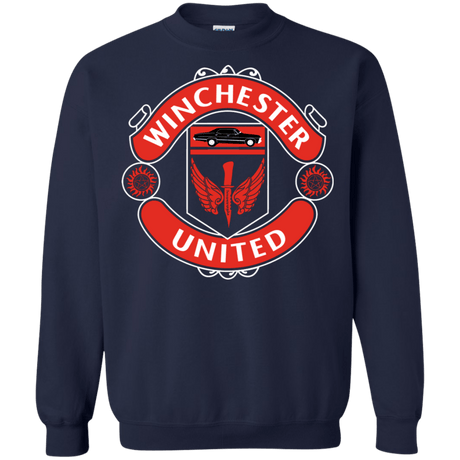 Sweatshirts Navy / S Winchester United Crewneck Sweatshirt