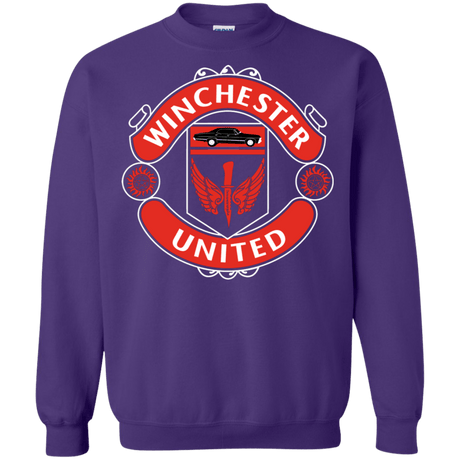 Sweatshirts Purple / S Winchester United Crewneck Sweatshirt