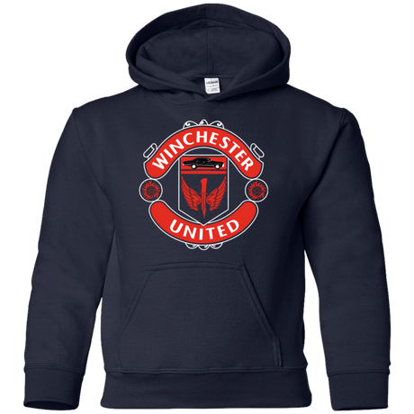 Sweatshirts Navy / YS Winchester United Youth Hoodie