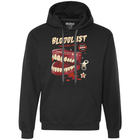 Sweatshirts Black / S Wind-Up Killer Teeth Premium Fleece Hoodie