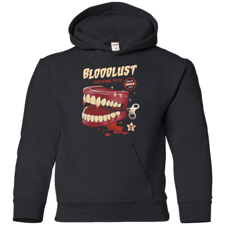 Sweatshirts Black / YS Wind-Up Killer Teeth Youth Hoodie