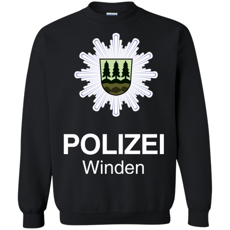Sweatshirts Black / Small Winden Polizei Crewneck Sweatshirt