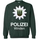 Sweatshirts Forest Green / Small Winden Polizei Crewneck Sweatshirt