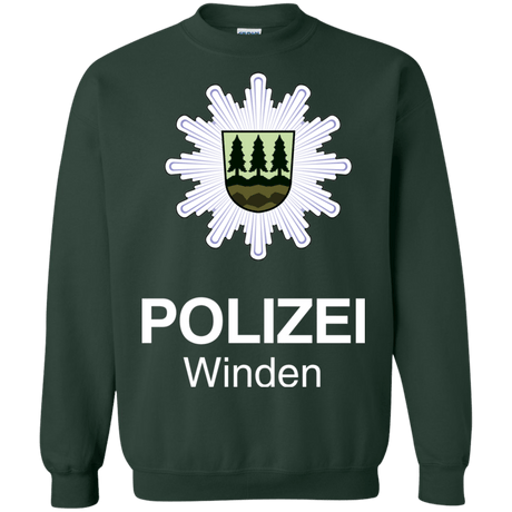 Sweatshirts Forest Green / Small Winden Polizei Crewneck Sweatshirt