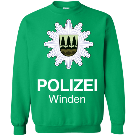 Sweatshirts Irish Green / Small Winden Polizei Crewneck Sweatshirt