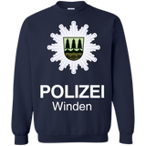 Sweatshirts Navy / Small Winden Polizei Crewneck Sweatshirt