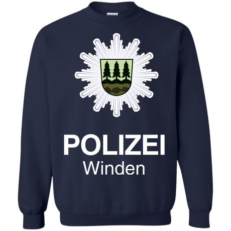 Sweatshirts Navy / Small Winden Polizei Crewneck Sweatshirt