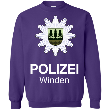 Sweatshirts Purple / Small Winden Polizei Crewneck Sweatshirt