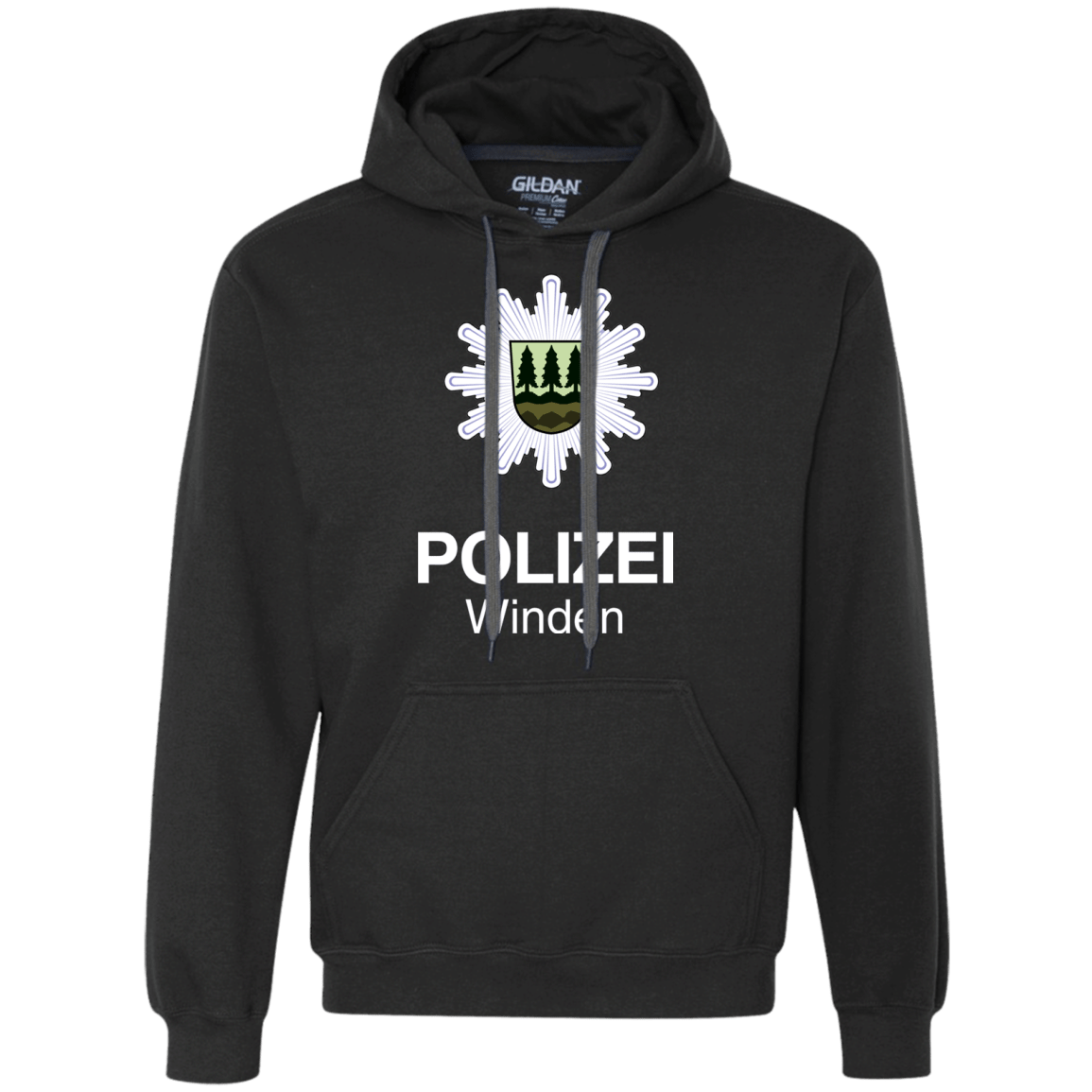 Sweatshirts Black / Small Winden Polizei Premium Fleece Hoodie