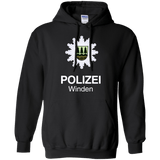 Sweatshirts Black / Small Winden Polizei Pullover Hoodie