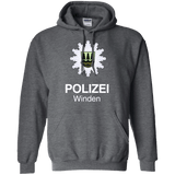 Sweatshirts Dark Heather / Small Winden Polizei Pullover Hoodie