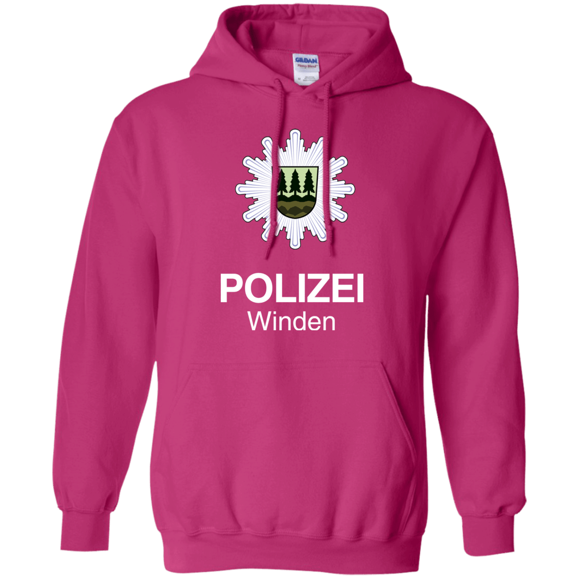 Sweatshirts Heliconia / Small Winden Polizei Pullover Hoodie