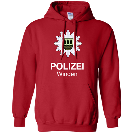 Sweatshirts Red / Small Winden Polizei Pullover Hoodie