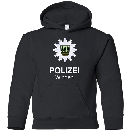 Sweatshirts Black / YS Winden Polizei Youth Hoodie